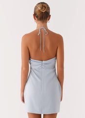 Cecelia Mini Dress - Blue