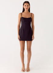 Clementine Mini Dress - Black