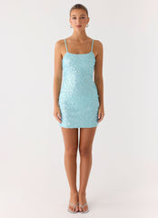 Danali Mini Dress - Blue