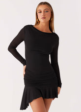 Juliana Mini Dress - Black
