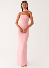 Libra Maxi Dress - Pink