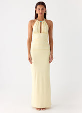 Madi Maxi Dress - Yellow