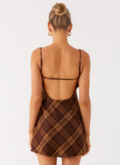 Radio Star Mini Dress - Plaid