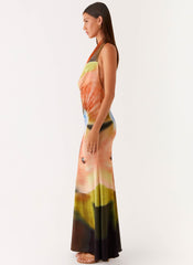 Raellia Maxi Dress - Moody Floral