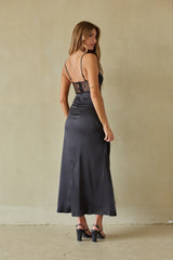 Selma Twist Lace Maxi Dress