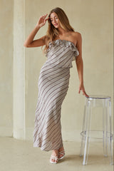 Tanya Striped Maxi Skirt