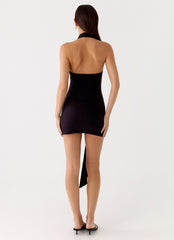 Vedetta Mini Dress - Black