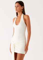 Vedetta Mini Dress - White