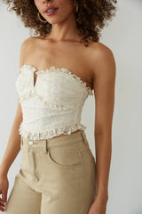 Adriana Strapless Bustier Top