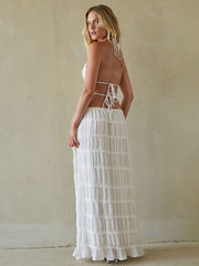 Kehlani Ruching Maxi Skirt