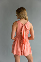 Skyla Tie Back Romper