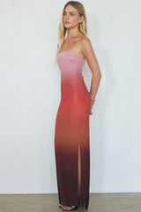 Treasure Ombre Mesh Maxi Dress