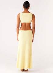 Aruba Hardware Maxi Dress - Yellow