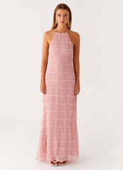 Aullie Maxi Dress - Pink