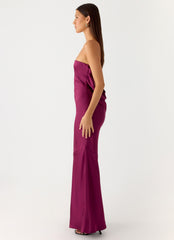 Endless Nights Maxi Dress - Plum