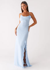 First Class Maxi Dress - Blue