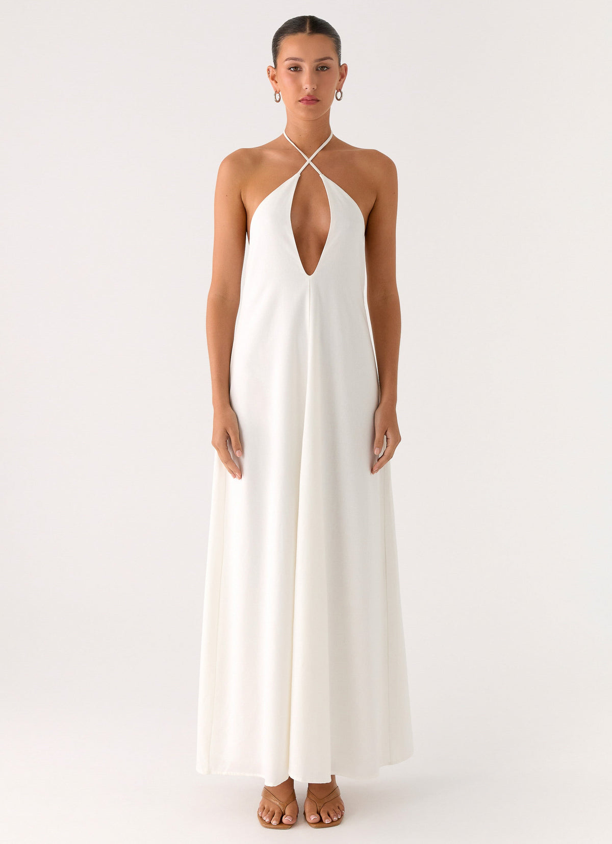 Helden Maxi Dress - White