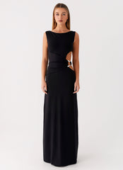 Jayana Maxi Dress - Black