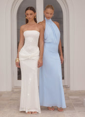 Lalia Maxi Dress - Pale Blue