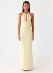 Madi Maxi Dress - Yellow