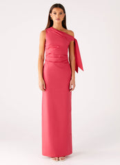 Marella Maxi Dress - Coral