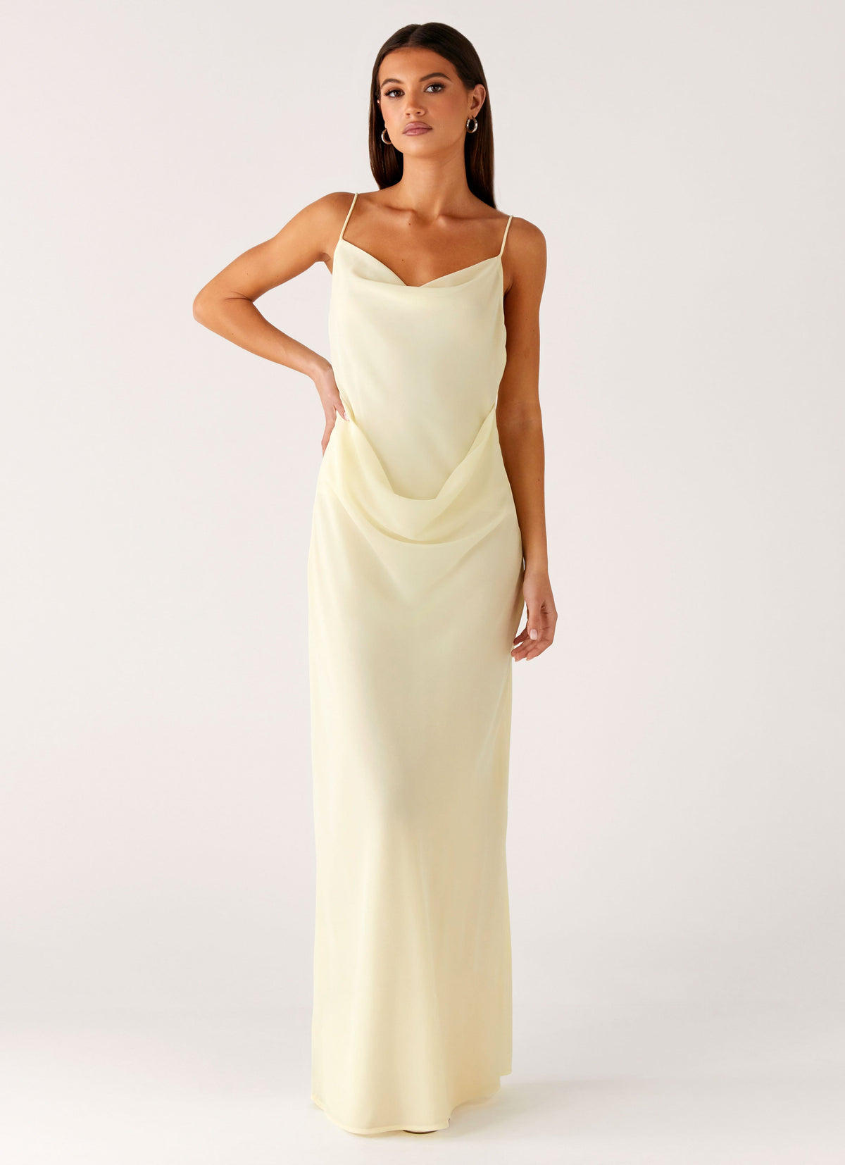Oliana Maxi Dress - Yellow