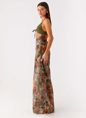 Overgrown Maxi Dress - Vintage Blossom