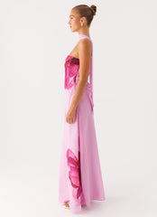 Prim Maxi Dress - Pastel Pink