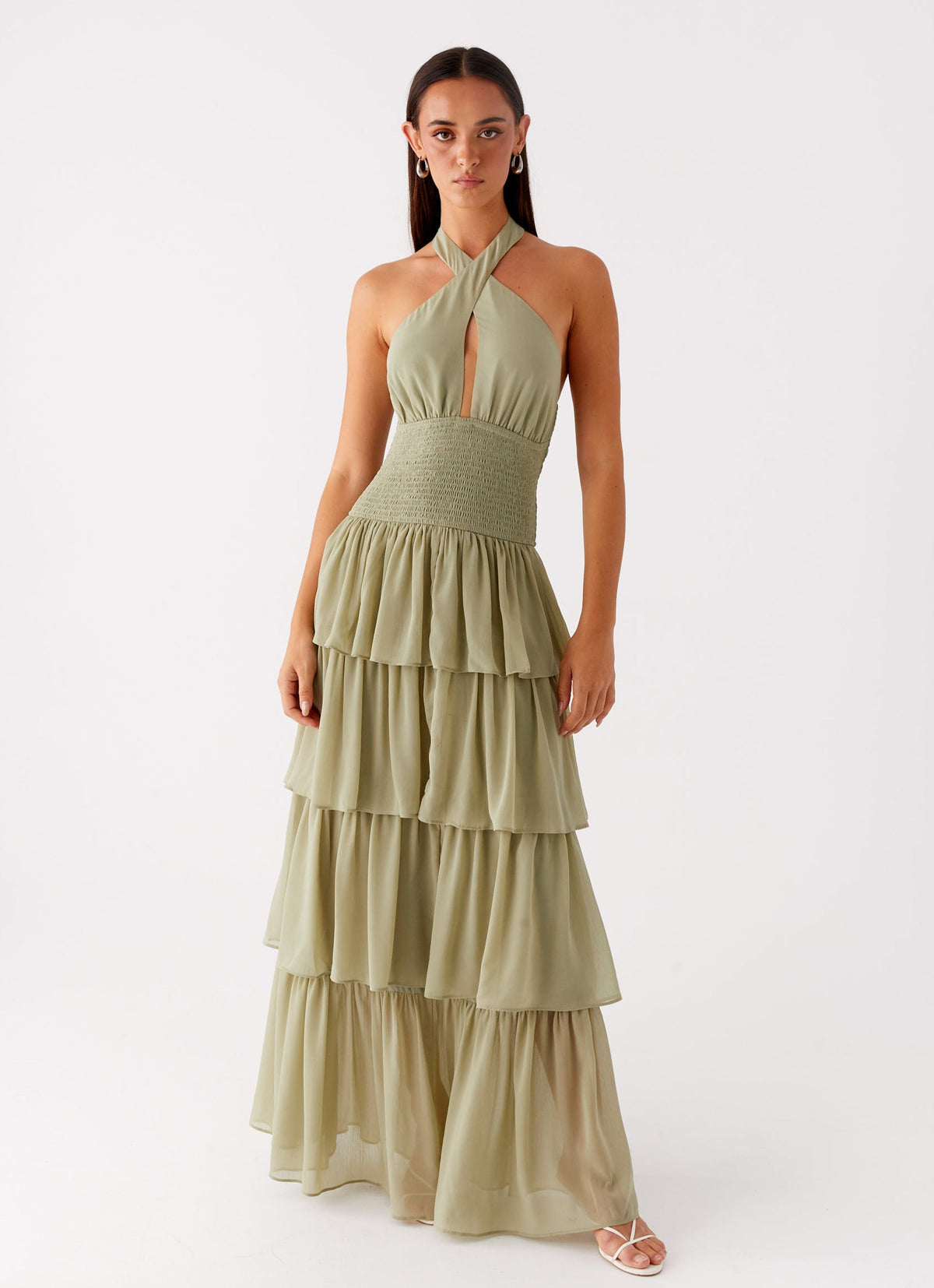 Salma Maxi Dress - Sage