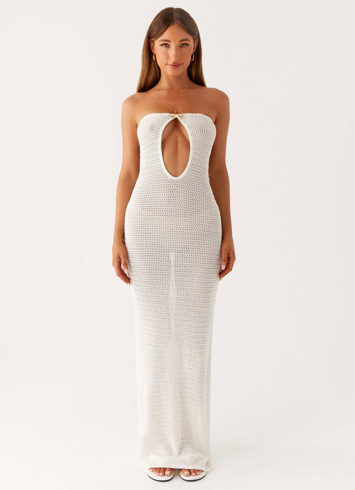 Seafoam Maxi Dress - Ivory