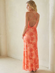 Chelley Keyhole Maxi Dress