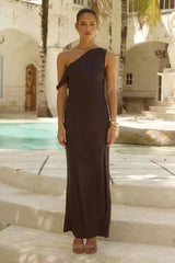 Gia Satin Maxi Dress