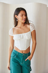 Irene Lace Corset Top